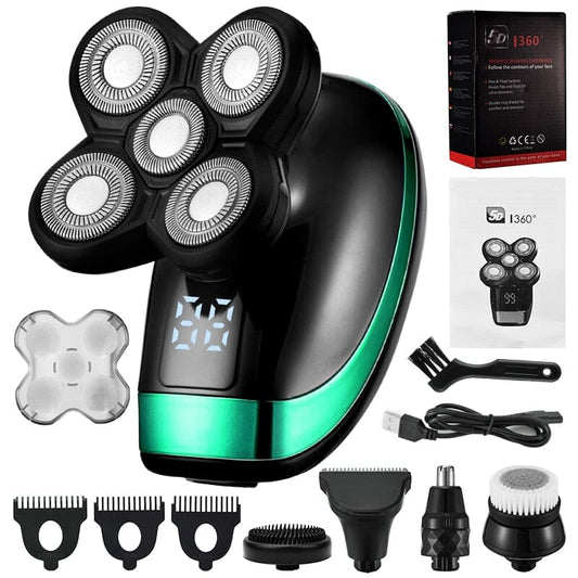ProHealify Electric Shaver Portable Rechargeable 5-in-1